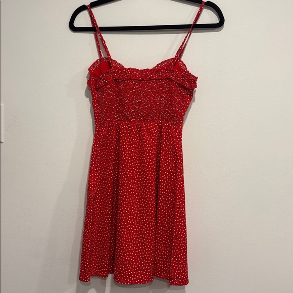 Princess Polly Love Birds Mini Dress Red (US 2) - Picture 7 of 10